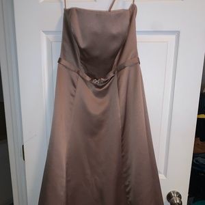 Satin Cocktail Dress